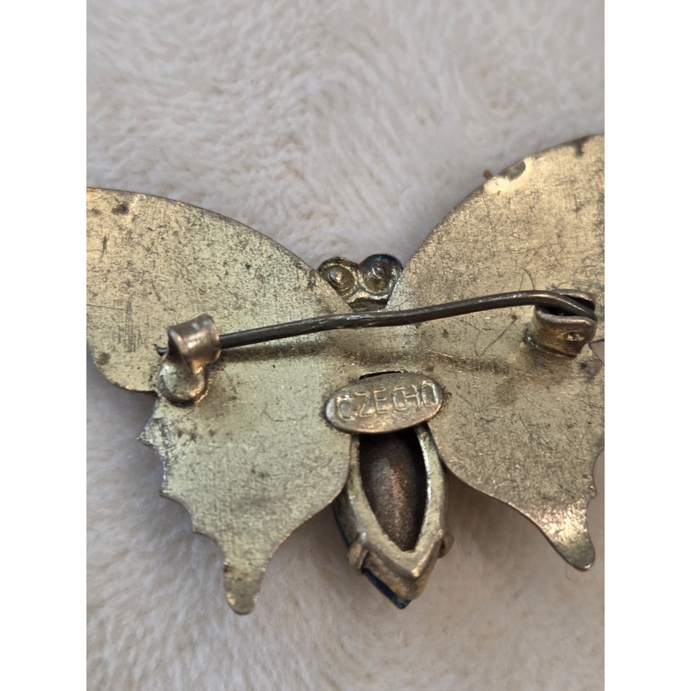 Three Antique Brooch Pins - Picture 8 of 11